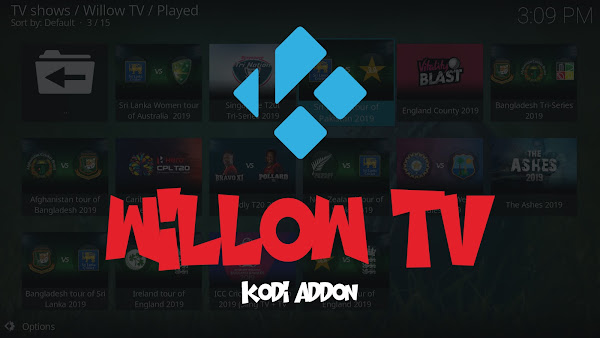 Willow TV Kodi Addon