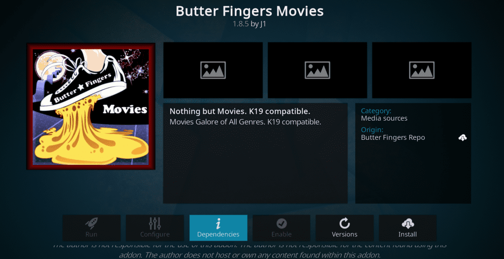 How To Install Butter Fingers Movies Kodi Addon On Kodi 