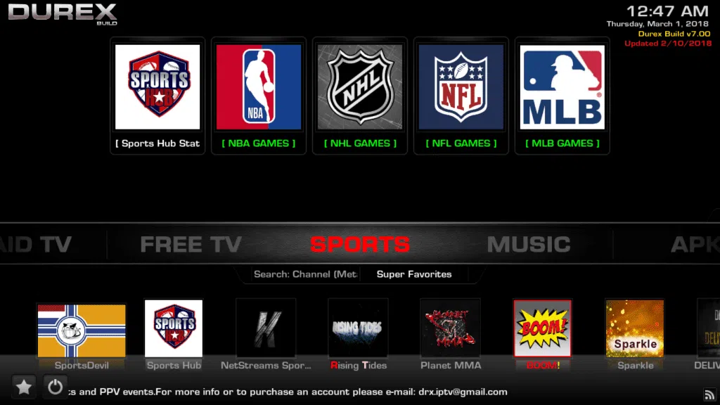 How to Install Durex Kodi Build 2023 on Firestick/Android