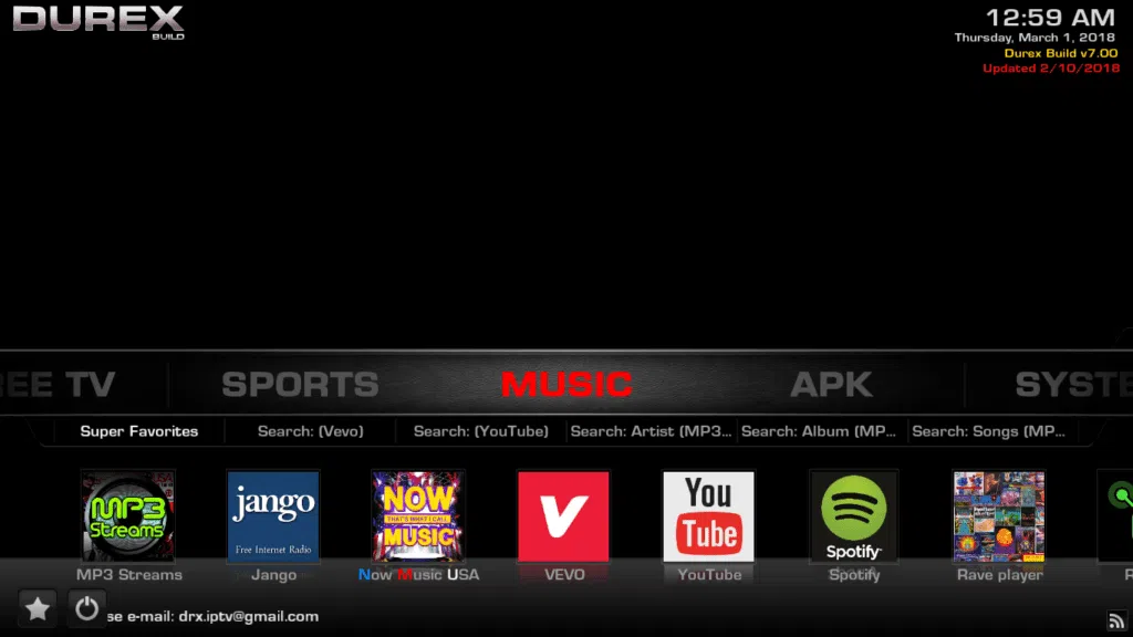 How to Install Durex Kodi Build 2023 on Firestick/Android
