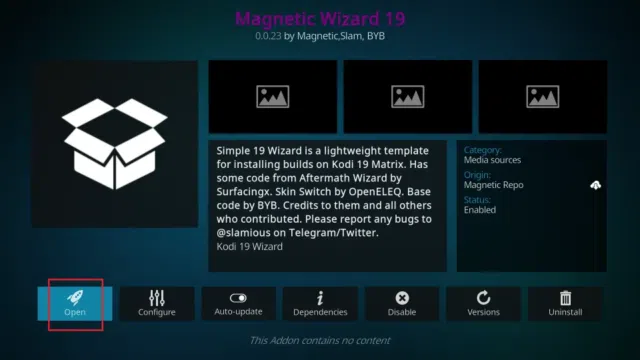How to Install Magnetic Wizard 19 on Kodi 19 Matrix for Firestick/Android